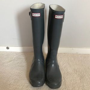 Grey Hunter boots