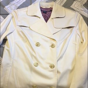 Vineyard Vines White Pea Coat