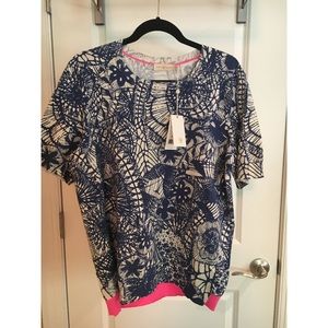 Tory Burch Baltic Sea Dream Sweater