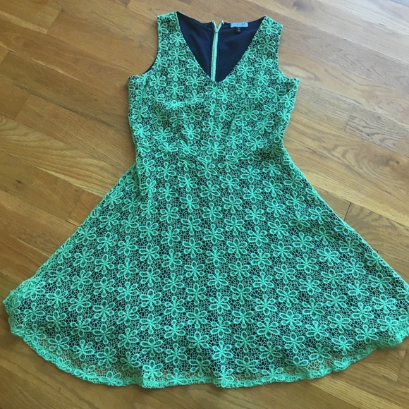 Cynthia Rowley dress mint green/navy blue - Picture 1 of 3