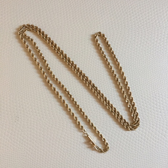 14k gold rope chain