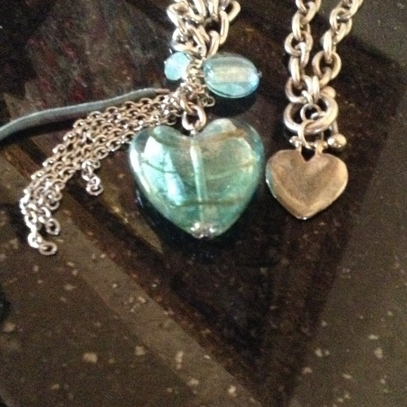 Silver heart chain necklace bundle - Picture 4 of 4