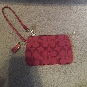 Coach wristlet