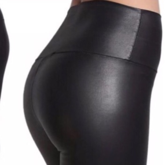 Leather Open Knee Legging - Picture 4 of 7