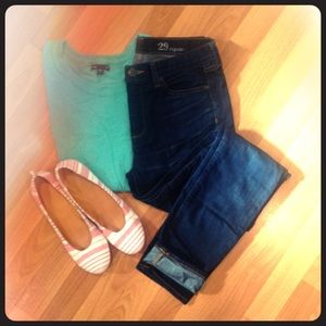 J.Crew Mideise Toothpick Jeans, 29R