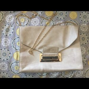 Beige clutch/purse