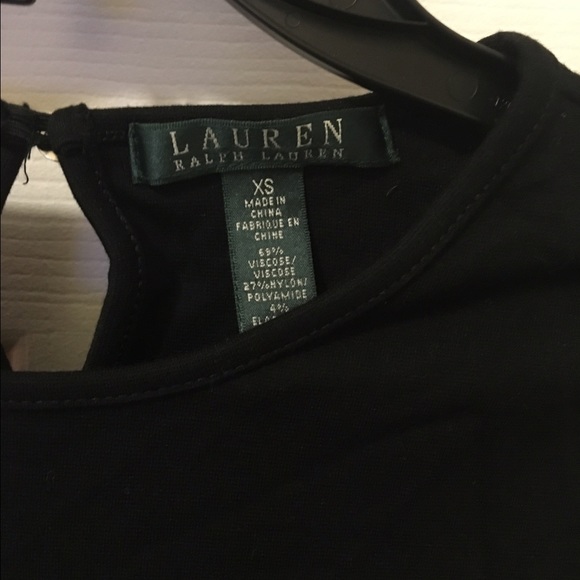 Ralph Lauren peplum blouse with trim - Picture 3 of 3