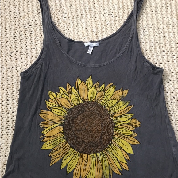 Sunflower tank top