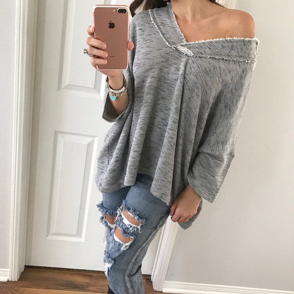 • Last Item • So Boho Grey Hoodie - Picture 4 of 4