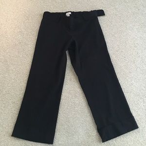 Maternity cropped dress pants