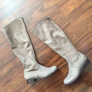 Faux Suede Boots