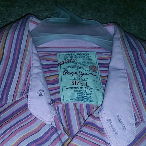 Striped button down - Picture 3 of 3