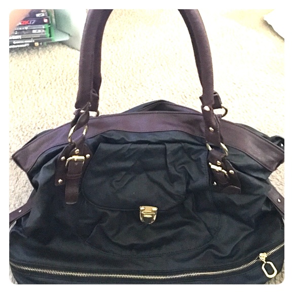 Faux Leather Large Bag - Picture 1 of 2
