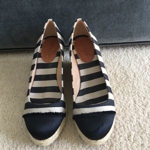 J Crew wedge sandals