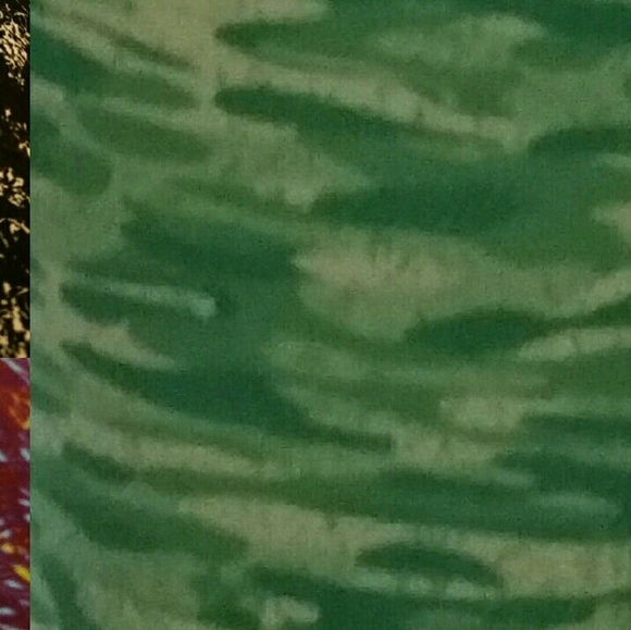 LuLaRoe VEUC TC Green Camo Leggings