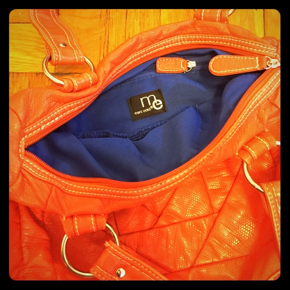 SALE- beautiful one of a kind orange purse