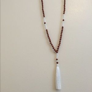 Tassel necklace