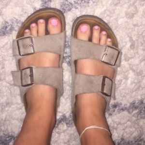 Tan Seude Birkenstock
