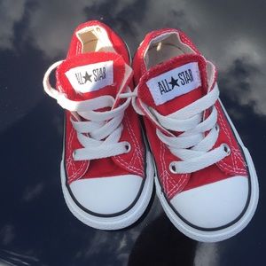 Red Converse {Toddler}