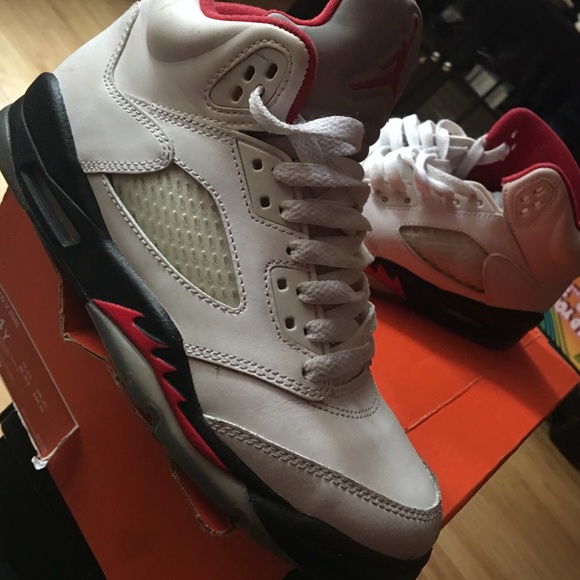 Fire red 5's