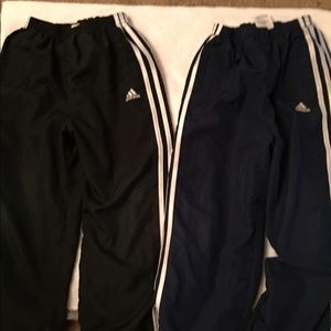 2 boys adidas pants