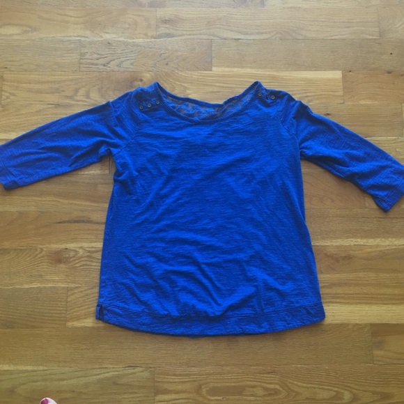 Blue express top - Picture 1 of 4