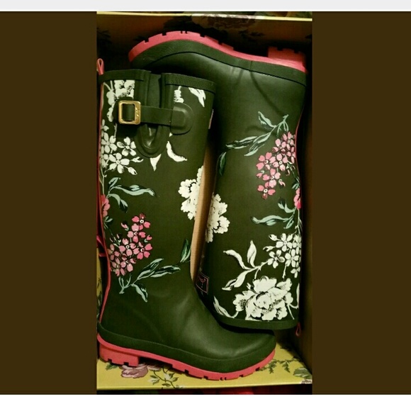 Joules wellies rainboots