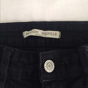 Brandy Melville black skinny jeans