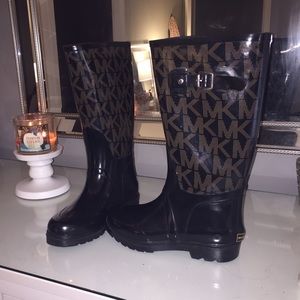 MK Logo MICHAEL KORS Rain Boots