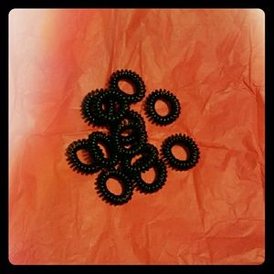 SALE:Lot of 12 spiral hair binders, NEW NEVER WORN