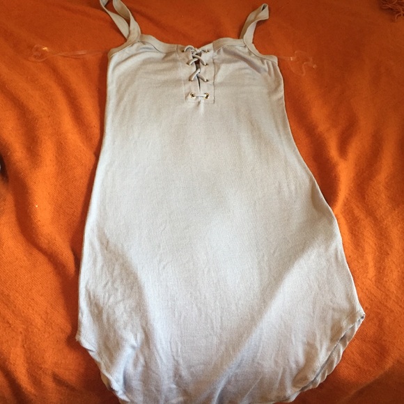 Light baby blue dress