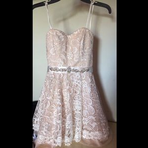 Clair La Vie Dress , ((Short strapless))
