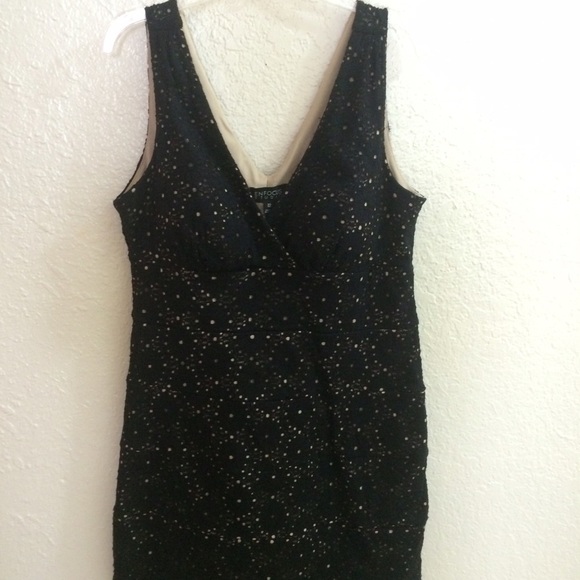 Very nice black and nude dress