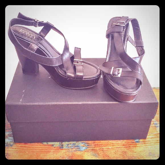 Just the most awesome platform sandals ever!