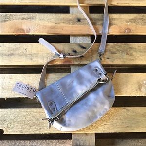 Bed stu Tahiti Grey crossbody or tote.