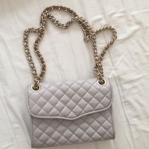 rebecca minkoff light grey should bag
