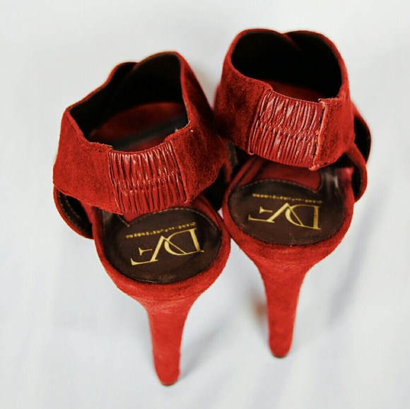 [DVF] HP Zia Suede Platform Sandals - Picture 5 of 7
