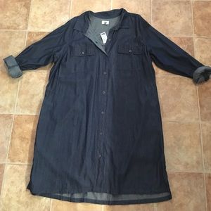 Blue jean tunic/dress