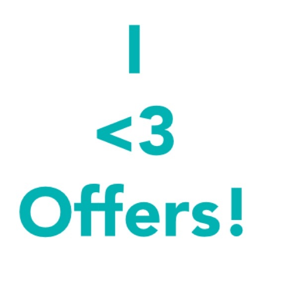 I love to negotiate! I'm happy to consider offers.