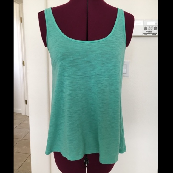 Mossimo Teal Flowy Tank