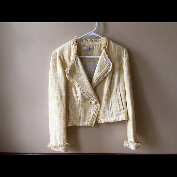 CAbi yellow crop jacket size small - Picture 1 of 1