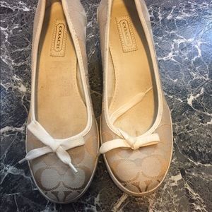 Coach wedges