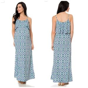 Maternity ruffle dress