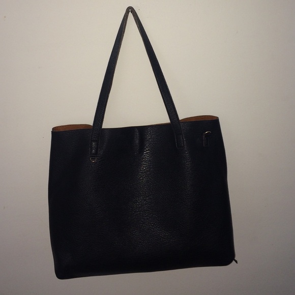 Urban outfitters reversible black tote bag