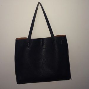 Urban outfitters reversible black tote bag