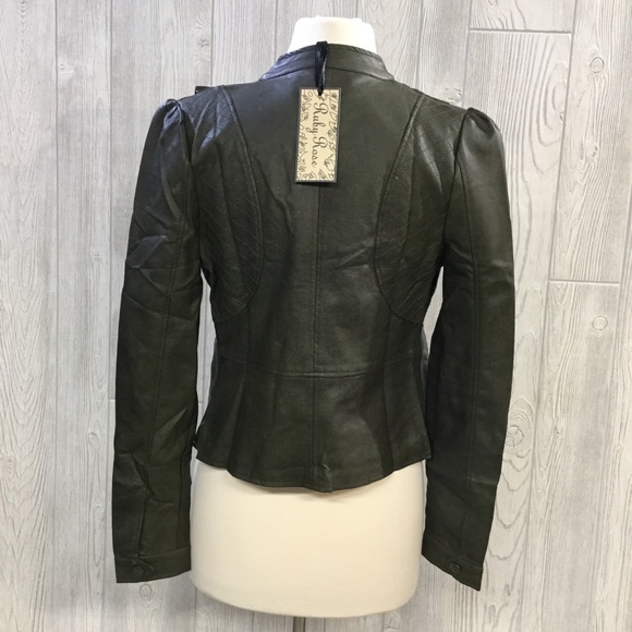 SOLD Ruffle Front Jacket - Picture 3 of 4