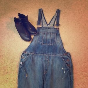 Adorable denim overalls
