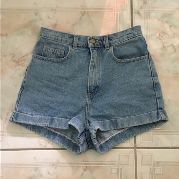 American Apparel High Waisted Shorts