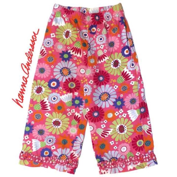 NWOT Hanna Andersson 100cm floral pants
