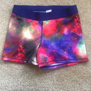 Galaxy workout shorts